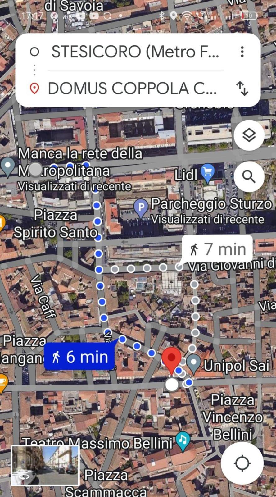 Apartmán Domus Coppola CTA Exteriér fotografie
